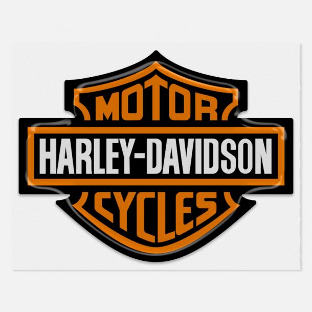Adesivo Resinado Harley Davidson